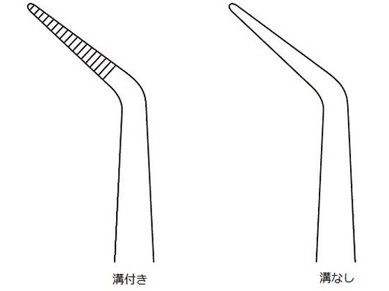 YDM ピンセット(無鈎)溝なし 160mm DA80C2 通販【フォレストウェイ】