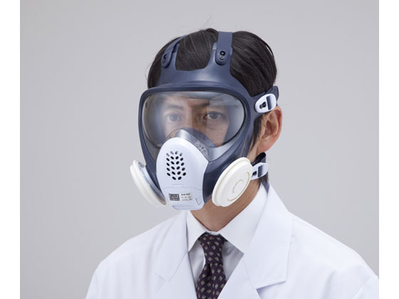 防塵マスク DR185L4N-1 (M) CF面体 予備装備多数 重松 防塵マスク DR185L4N-1(M) 通販【フォレストウェイ】