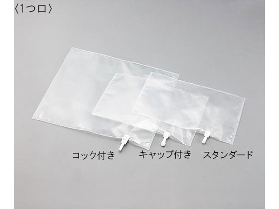 ●材質：テドラー（Ｒ）（ポリフッ化ビニル樹脂）●厚み：０．０５ｍｍ●ノズル径：φ６ｍｍ●１つ口スタンダード●サイズ（ｍｍ）：２５０×１５０●※１枚あたりの価格です。●型番：１Ｌ●生産国：日本