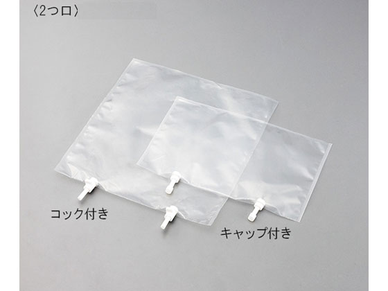 ●材質：テドラー（Ｒ）（ポリフッ化ビニル樹脂）●厚み：０．０５ｍｍ●ノズル径：φ６ｍｍ●２つ口コック付き●サイズ（ｍｍ）：２５０×２１０●※１枚あたりの価格です。●型番：２Ｌ●生産国：日本