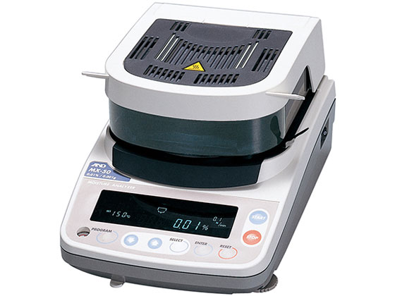 ●秤量：５１ｇ●皿サイズ：φ８５ｍｍ●本体サイズ：２１５×３２０×１７３ｍｍ●重量：約６ｋｇ●電源：ＡＣ１００Ｖ（＋１０％・−１５％）●最小表示：水分率（選択可能）（％）／０．０１（０．１）、質量表示