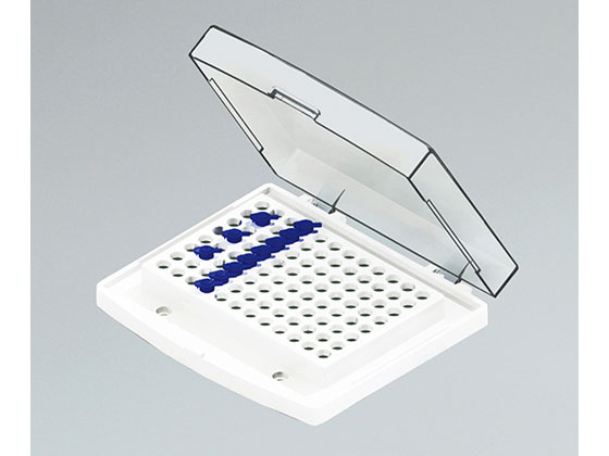 ●ＰＣＲチューブ（０．２ｍＬ×９６本）用ブロック●フロントラボ●型番：Ａ−１００ Ｂｌｏｃｋ●生産国：中国