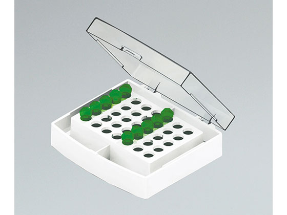 ●マイクロチューブ（２ｍＬ×３５本）用ブロック●フロントラボ●型番：Ｄ−１００ Ｂｌｏｃｋ●生産国：中国
