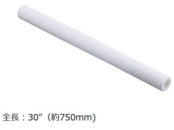 ●全長（ｍｍ）：７５０●ろ過精度（μｍ）：１●材質：フィルター・コア／ＰＰ●最高使用温度：８０℃●サイズ：外径／Φ６１ｍｍ、内径／Φ２８ｍｍ●推奨交換差圧：１ｂａｒ●生産国：台湾