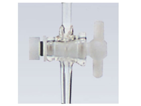 (柴田科学)ビュレット スーパーグレード 青筋 PTFEコック付 25mL 021830-25 |b04 柴田科学 ビュレット スーパーグレード 青筋 ガラスコック付 10mL