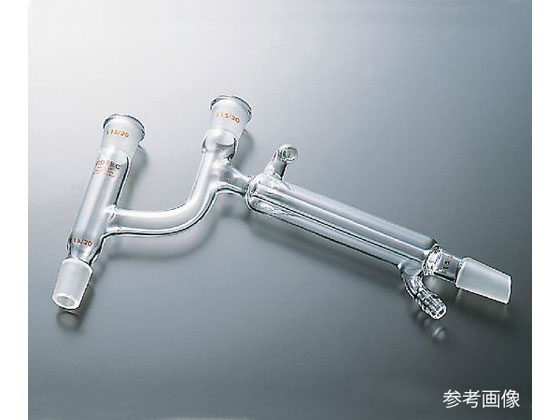 ●仕様：普通摺合●摺合（ＴＳ）：１０／１８●冷却長（ｍｍ）：１００●材質：硼珪酸ガラス●枝管：外径Φ８ｍｍ●生産国：日本