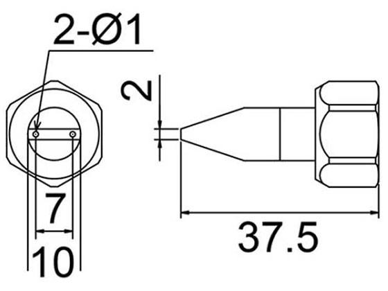  j[^[pmY 1.0mm~2 801-N2-1