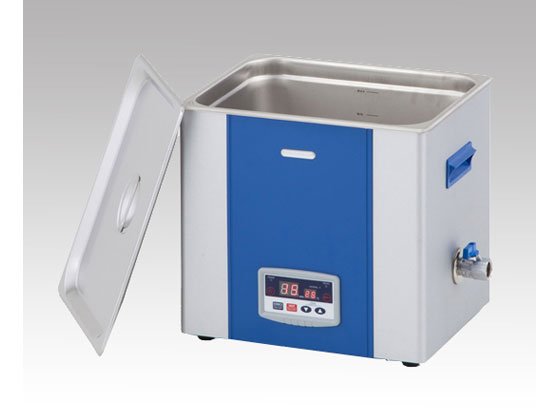 ●槽容量：１０．０Ｌ●材質：本体／スチール、槽／ステンレス（ＳＵＳ３０４）●発振回路：他励発振方式●発振子：ボルト締めランジュバン型振動子●出力：２００Ｗ●発振周波数：３５ｋＨｚ●ヒーター：２０〜６０
