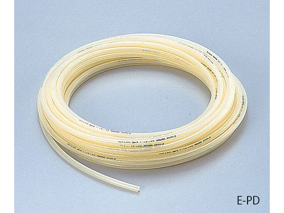 ●材質：内層／フッ素樹脂（ＰＶＤＦ）、中間層／特殊熱可塑性エラストマー＋ポリエステル、外層／軟質ＰＶＣ●コード番号：Ｅ−ＰＤＢ−２５●耐熱温度：０〜６０℃●内径×外径：φ２５×φ３３ｍｍ●１巻（２０ｍ