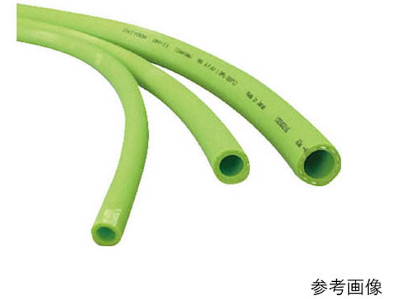 ●色：ライトグリーン●ホース内外径（ｍｍ）：６．５×１０●使用流体：圧縮空気●流体温度：−５〜６０℃●使用圧力：１．０ＭＰａ●コード番号：８２０−２３３３