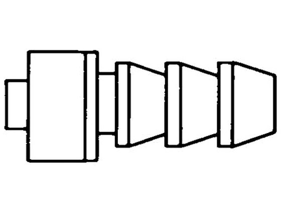 Merck 1 4in. HB to M Luer lock nickel chrome plated 1 Pk 1PK XX3002564