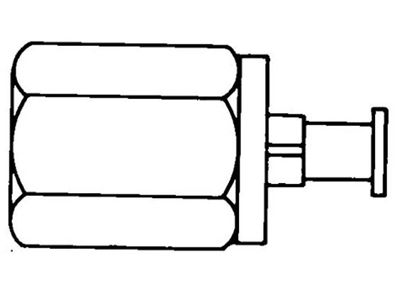 Merck 1 4in. NPTF to F Luer-Lok(R)1 Pk 1PK XX3002568