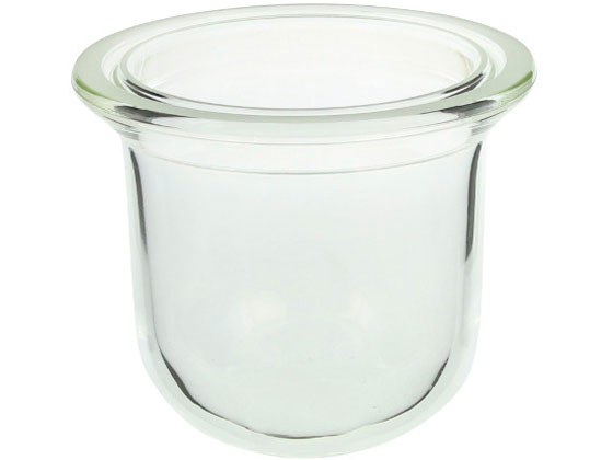 ●入数：１個●容量：５００ｍＬ●胴外径（ｍｍ）：１０６●高さ（ｍｍ）：１２０●ツバ内径φ（ｍｍ）：１００●ツバ外径φ（ｍｍ）：１３８●材質：ほうけい酸ガラス●ガラス種類：Ｄ