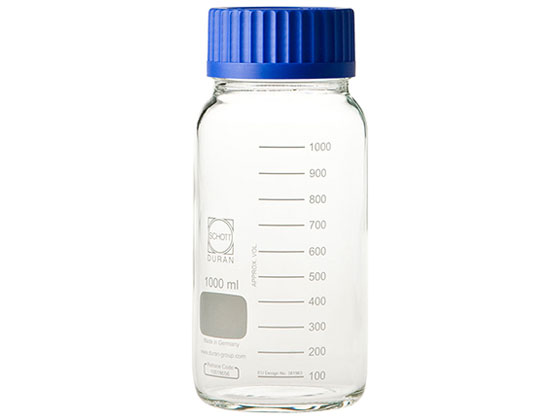 SCHOTT DURAN 広口ねじ口瓶 デュラン(R)1000mL 017250-1000A