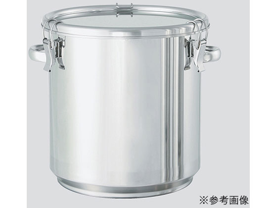 日東金属工業 積み重ね式ステンレス密閉容器 20Lφ300×322×0.8mm CTH