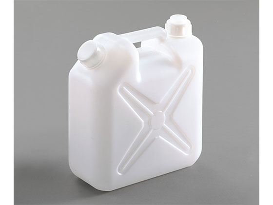 アズワン ポリタンク 10L廃液缶 ふたつ口 10L-BL 2口 通販【フォレスト