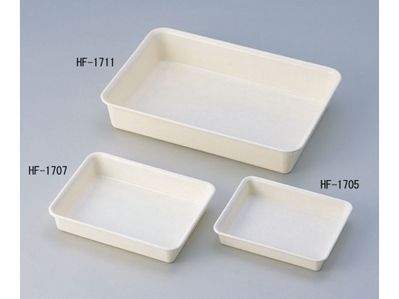 ●型番：ＨＦ−１７１４●外寸法（ｍｍ）：６３７×４２４×１５６●内寸法（ｍｍ）：６０７×３９４×１５２●材質：ＦＲＰ（グラスファイバー強化不飽和ポリエステル）●耐熱温度：−１０〜＋８０℃●生産国：日本