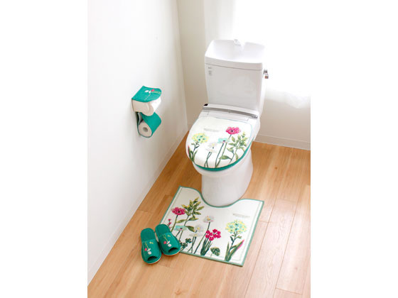 オカ ボタニカルガーデン トイレマット グリーン 通販