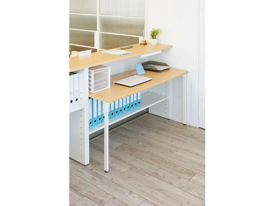 Y2K Cカウンター スチール ハイタイプ コーナー ナチュラル HCS-C450