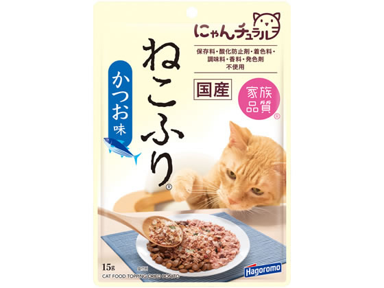 はごろもフーズ にゃんチュラル ねこふり かつお味 15g 通販