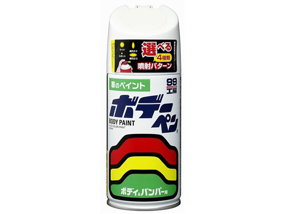 ●用途：自動車ボディ、樹脂バンパー、金属、木材●カラーNO．（色名）：ニッサン 326（クリスタルホワイト）●サイズ：180×70×70ｍｍ●内容量：300ｍｌ●塗り面積：約1．2×1．2ｍ（2〜3回