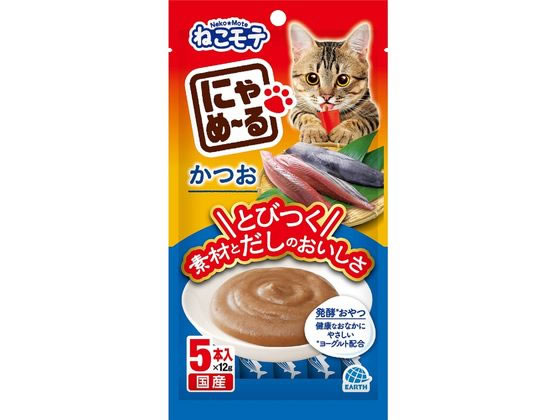 ●内容量：１２ｇ×５本●国産●原材料：かつお、ヨーグルト（殺菌）、かつおエキス、たん白加水分解物、植物性油脂、酵母エキス、だし（煮干いわし、さば節、かつお節）、ラクトスクロースシロップ、増粘安定剤（加