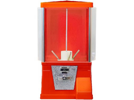 あミューズ ガチャコップ 本体 硬貨仕様(100円玉) 赤 747300