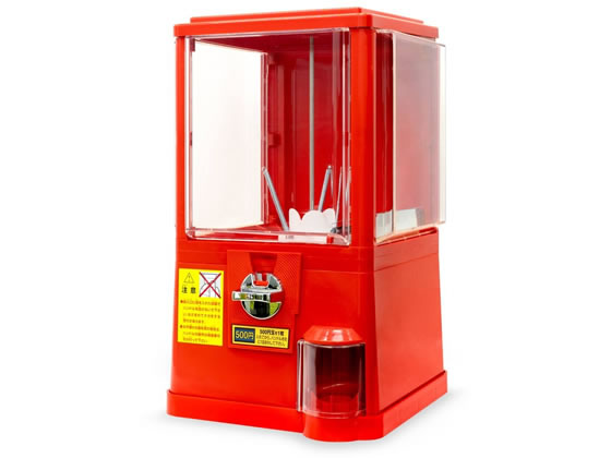 あミューズ ガチャコップL 本体 硬貨仕様(500円玉) 赤 747304 通販