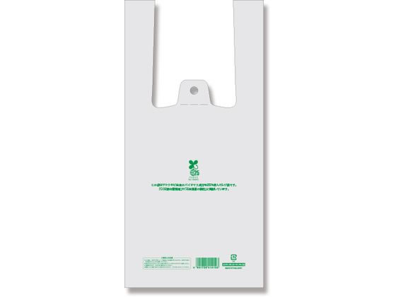 ●素材：ＨＤＰＥ＋バイオマス２５％ナチュラル原反●１袋サイズ：厚０．０１２×幅１５０／全体幅２４０×高３１０ｍｍ（マチ：９０ｍｍ）●１袋重量（ｇ）：１．４４２●半透明●東日本６号／西日本２５号に準じた