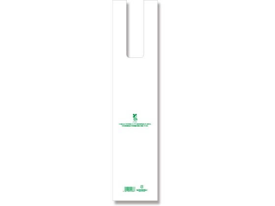 ●素材：ＨＤＰＥ＋バイオマス２５％乳白原反●１袋サイズ：厚０．０２５×幅１０５／全体幅２００×高４７０ｍｍ（マチ：９５ｍｍ）●１袋重量（ｇ）：３．７９５●乳白色●食品衛生法規格基準適合商品●表面エンボ