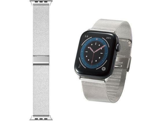●対応機種：Ａｐｐｌｅ Ｗａｔｃｈ ＳＥ、Ｓｅｒｉｅｓ ６、５、４ ［４４ｍｍ］、Ａｐｐｌｅ Ｗａｔｃｈ Ｓｅｒｉｅｓ ３、２、１ ［４２ｍｍ］●セット内容：バンド×１、調整工具×１●材質：バンド本体