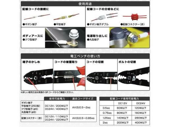 エーモン ターミナル&ツールセット 3362 通販【フォレストウェイ】