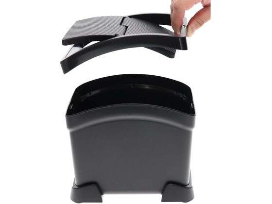 カーメイト サポーター付ゴミ箱 カーボン BK DZ572 通販【フォレスト