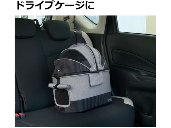 リッチェル ペットカート ミニモ グレー 通販【フォレストウェイ】