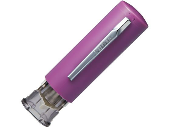 ●印面サイズ：直径６ｍｍ●対応補充インキ：ＸＬＲ−９●本体色：ワインレッド●ネーム印は補充なしで約３０００回押せます。●捺印時にシャッターが自動的に開くウィングシャッター機構●携帯時に安心なロック付●