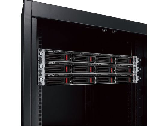 バッファロー 4ベイ ラックマウントNAS 8TB TS6400RN0804 通販