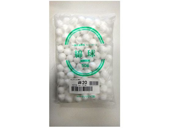 ●内容量：５０ｇ生産国：中国商品区分：一般医療機器メーカー：サンメディカル株式会社届出番号：０７Ｂ３Ｘ１０００１００００８１●原材料／成分／素材／材質綿１００％●保存方法直射日光及び火気を避け、湿気の
