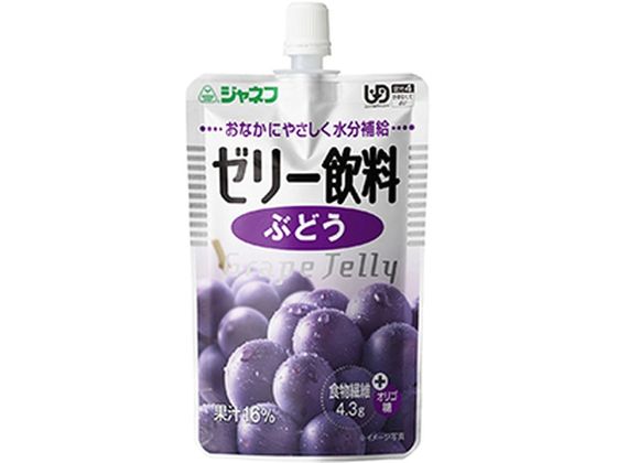 ●ユニバーサルデザインフード●内容量：１００ｇ●成分【原材料】ぶどう、砂糖類（果糖ぶどう糖液糖、砂糖）、ガラクトオリゴ糖、食物繊維、糊料（増粘多糖類）、香料、酸味料、ｐＨ調整剤、着色料（アントシアニン