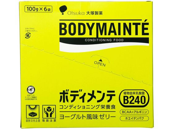 大塚製薬 ボディメンテ BODY MAINTE 乳酸菌B240 ゼリー飲料