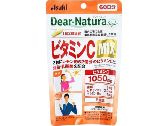 アサヒグループ食品 ディアナチュラスタイル ビタミンC MIX 60日