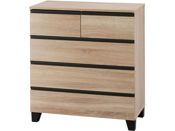 ●色：ライトナチュラル●サイズ（約）：幅７９０×奥行３９０×高さ８８０ｍｍ●引き出し内寸（約）：（小）３２１×３３６×１０４ｍｍ、（大）７０７×３３６×１０４ｍｍ●質量（約）：３６ｋｇ●耐荷重（約）：