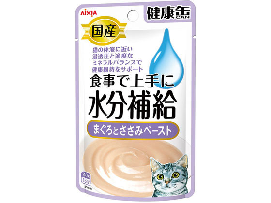 健康缶　アイシア　ペースト　229袋　2025.6〜2025.11 アイシア 国産 健康缶パウチ水分補給 まぐろとささみペースト