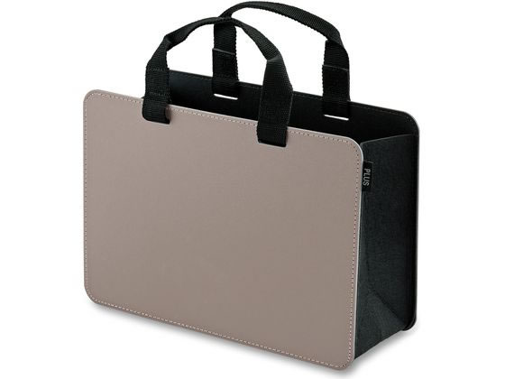 ●サイズ：ワイドタイプ●カラー：ベージュ●外形寸法：Ｗ３４０×Ｄ１２０×Ｈ２４０ｍｍ （Ａ４書類、１３．３インチノートＰＣ収納可能）●本体重量：約４７０ｇ●材質：本体：本体・底板＝発泡ポリプロピレン（