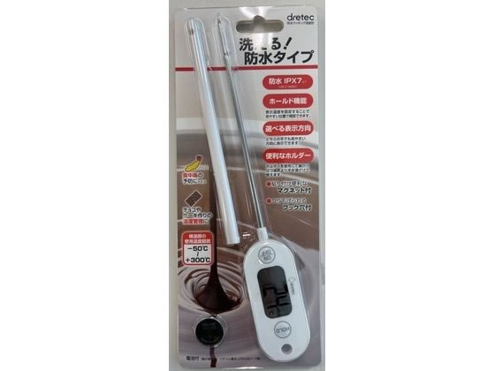 ドリテック 防水クッキング温度計 1個入 O-280WT 通販