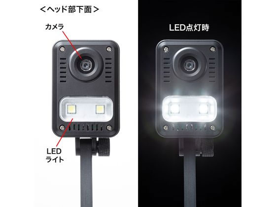 サンワサプライ USB書画カメラ(HDMI出力機能付き) CMS-V58BK 通販