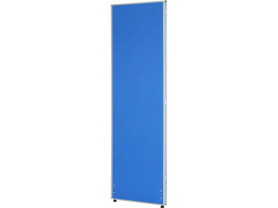 ●カラー：ブルー×シルバーフレーム●サイズ：幅６００×奥行３２×高さ１８００ｍｍ●重量：本体／９．５kg●仕様：フレーム／アルミ、板面／ポリエステル、アジャスター／ナイロン※直線連結 パネル本体のツメ