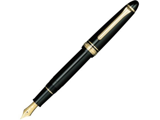 ●化粧箱入り●ペン先：１４金、中型●字幅：中細●本体カラー：ブラック●ペン先仕上げ：金メッキ●金属部品：金メッキ仕上げ●方式：コンバーター・カートリッジ両用式●本体サイズ：φ１７×１３５ｍｍ（クリップ