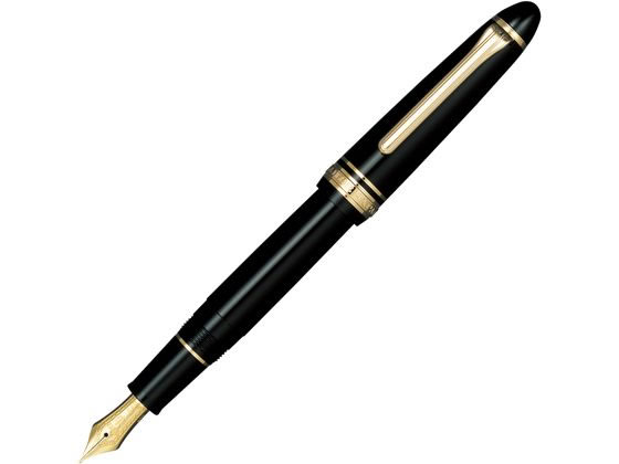 ●化粧箱入り●ペン先：２１金、中型●字幅：ズーム●本体カラー：ブラック●ペン先仕上げ：金メッキ●金属部品：金メッキ仕上げ●方式：コンバーター・カートリッジ両用式●本体サイズ：φ１７×１３５ｍｍ（クリッ