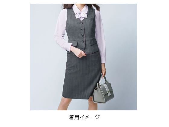 ENJOY Aラインスカート ネイビー 23号 EAS381-2 通販