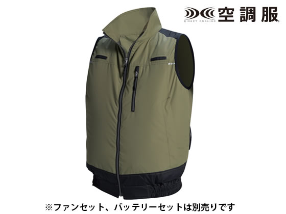 ●ポリエステル１００％●調整紐●腰ポケット●左内側バッテリー専用ポケット●ハーネス部分に取り付け、空調服ＴＭの表に出すことができます●衣服内の空気を逃しにくくしながらランヤードを背中からだすことができ